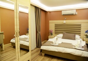 In-room safe, desk, blackout curtains, iron/ironing board