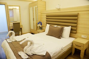 In-room safe, desk, blackout curtains, iron/ironing board