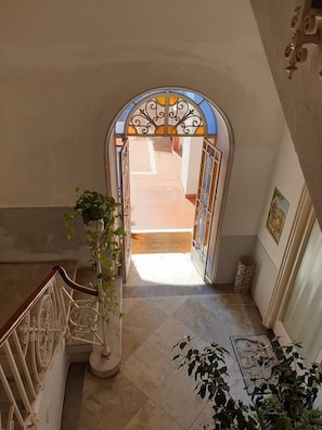 Interior entrance