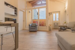Apartment, 2 Bedrooms | Living area | TV