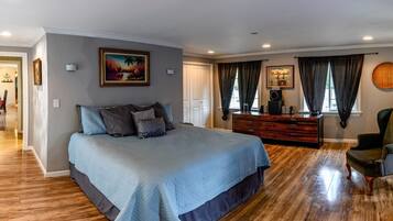 3 habitaciones y ropa de cama