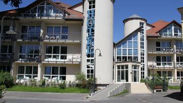 Voorkant van accommodatie