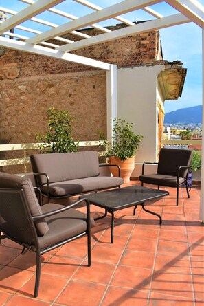 Luxus lakosztály (Acropolis) | Terasz/udvar