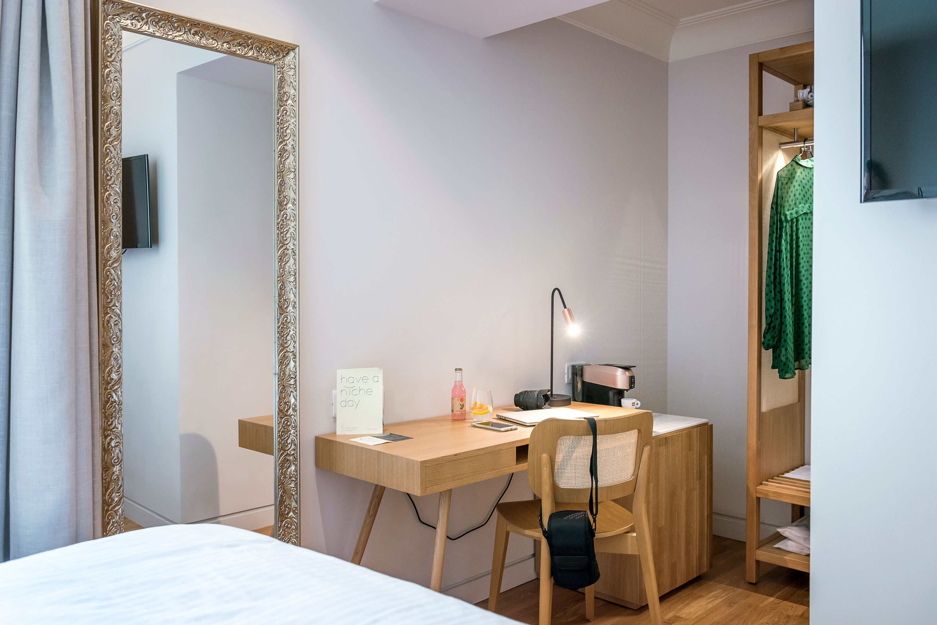 compact niche room | 1 bedroom, premium bedding, down duvets, free minibar