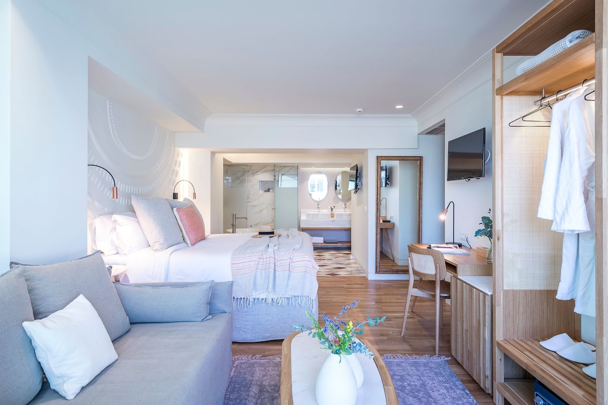 Design niche Suite | 1 sovrum, sängtillbehör av högsta kvalitet och duntäcken