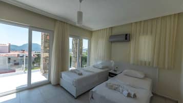 Vila, 3 kamar tidur | 3 kamar tidur, meja kerja, Wi-Fi gratis, dan seprai linen