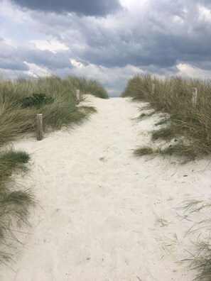 Nær stranden