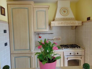 House, 2 Bedrooms | Private kitchen | Oven, stovetop, coffee/tea maker