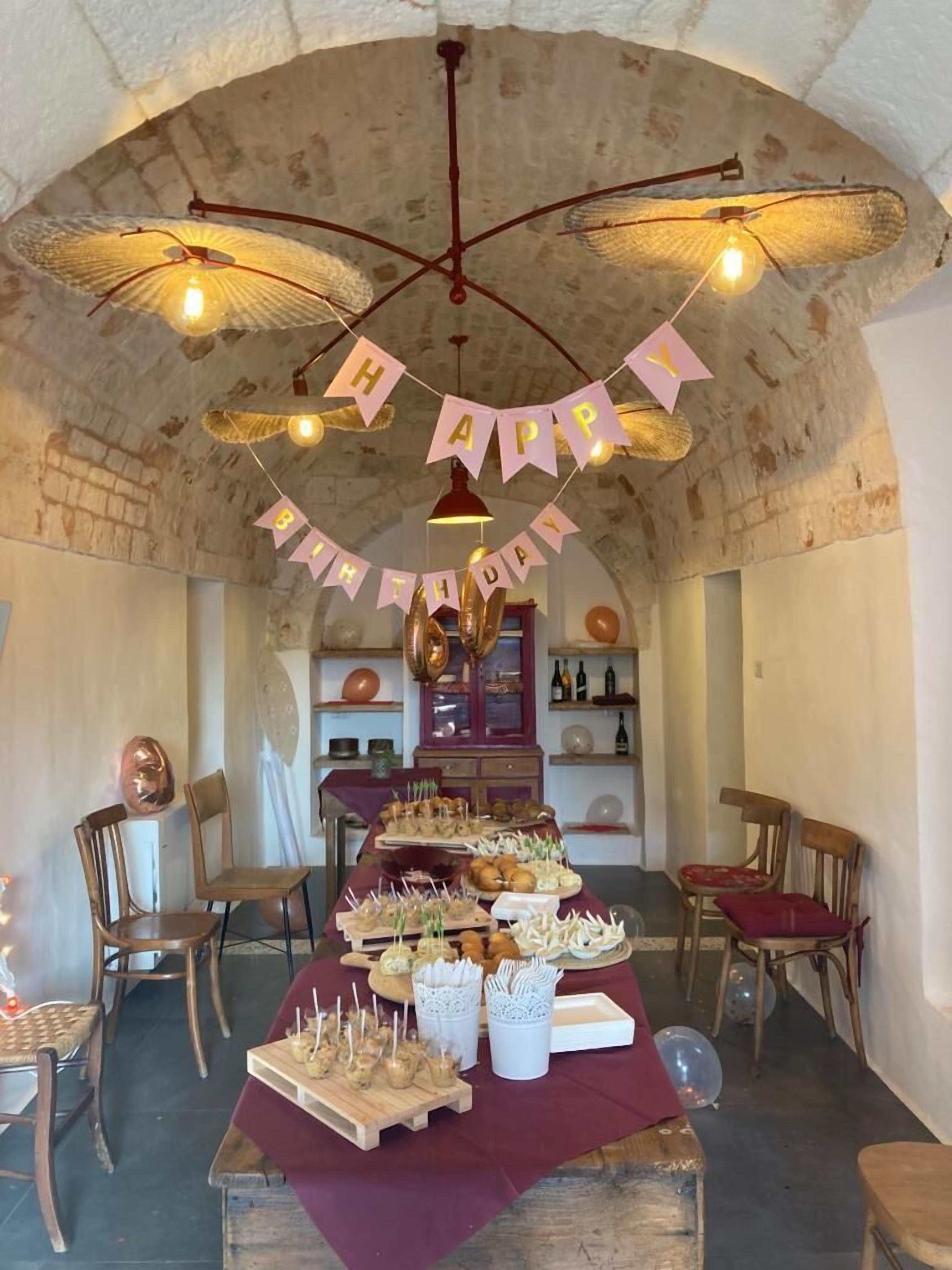 Birthday party area