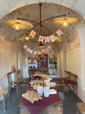 Birthday party area - i Trulli di Figazzano (Locorotondo)