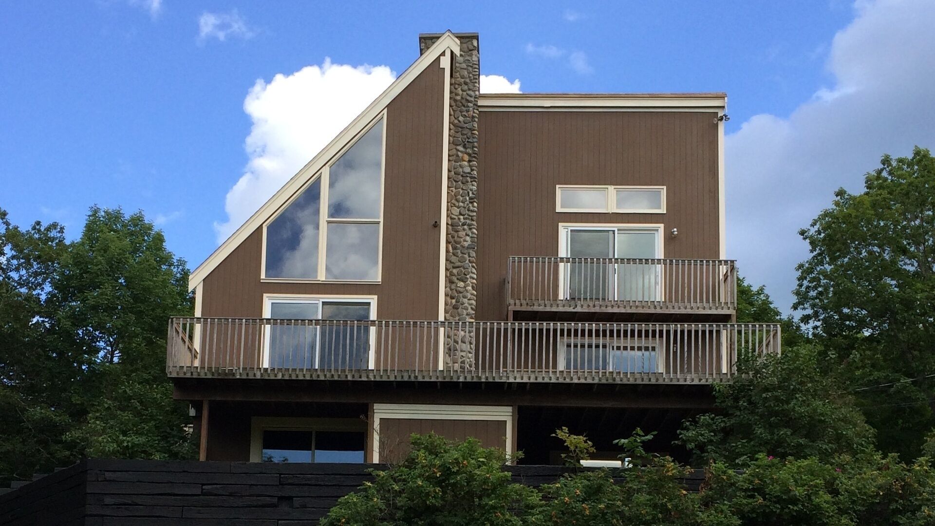 Bangor area Contemporary mountaintop with 250 mile views on the way to Acadia