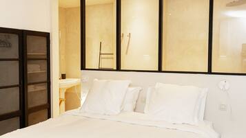 Draps en coton égyptien, literie de qualité supérieure, minibar