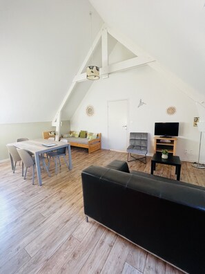 公寓 (Pivoine) | 起居区 | 平板电视