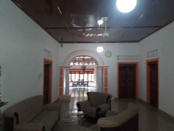 Sala de estar en el lobby