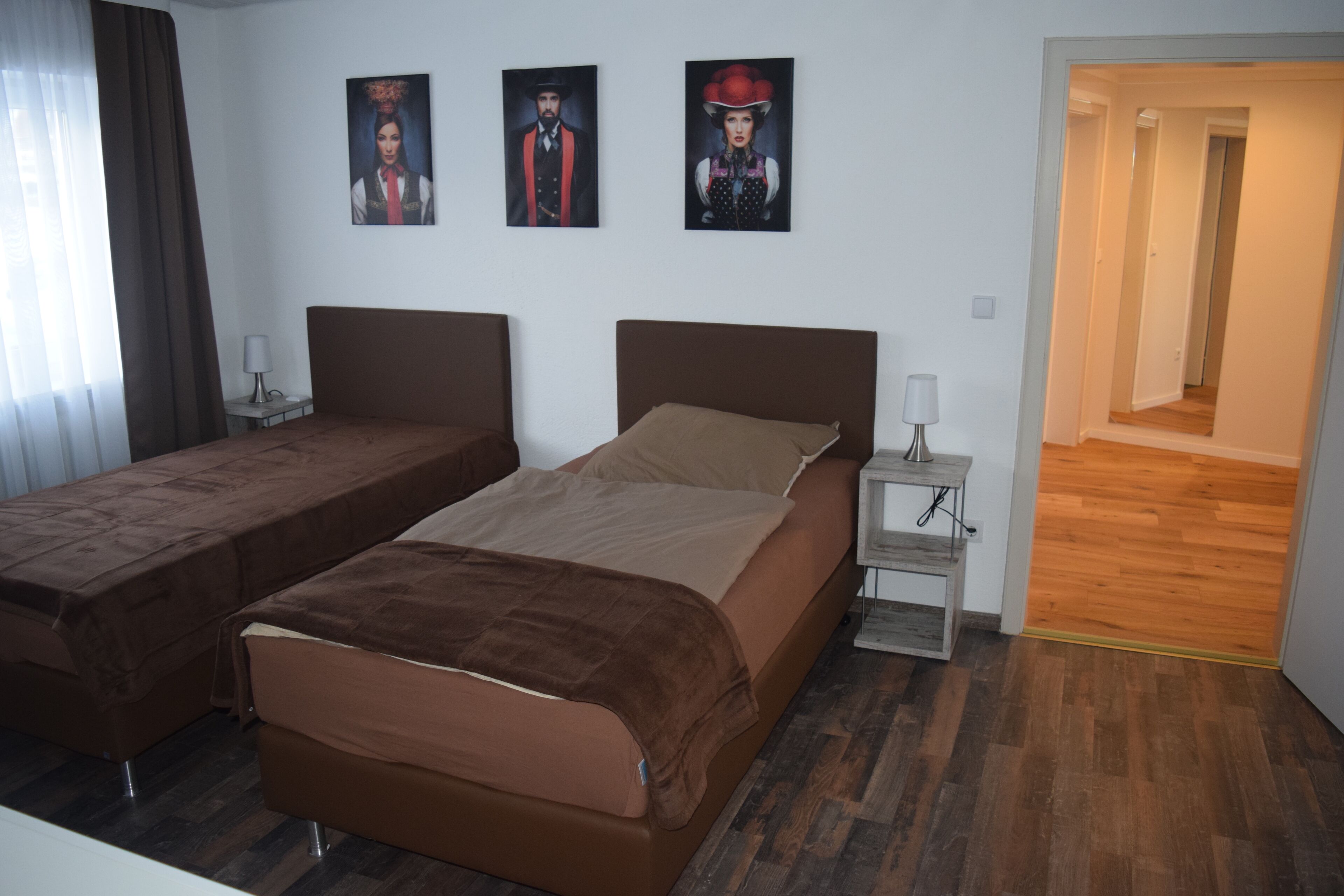 2 bedrooms, in-room safe, travel cot, WiFi