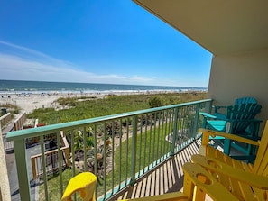 Property grounds - Crescent Beach.  3 bedroom, 2 bath oceanfront condo. Enclosed pool. (North Myrtle Beach)