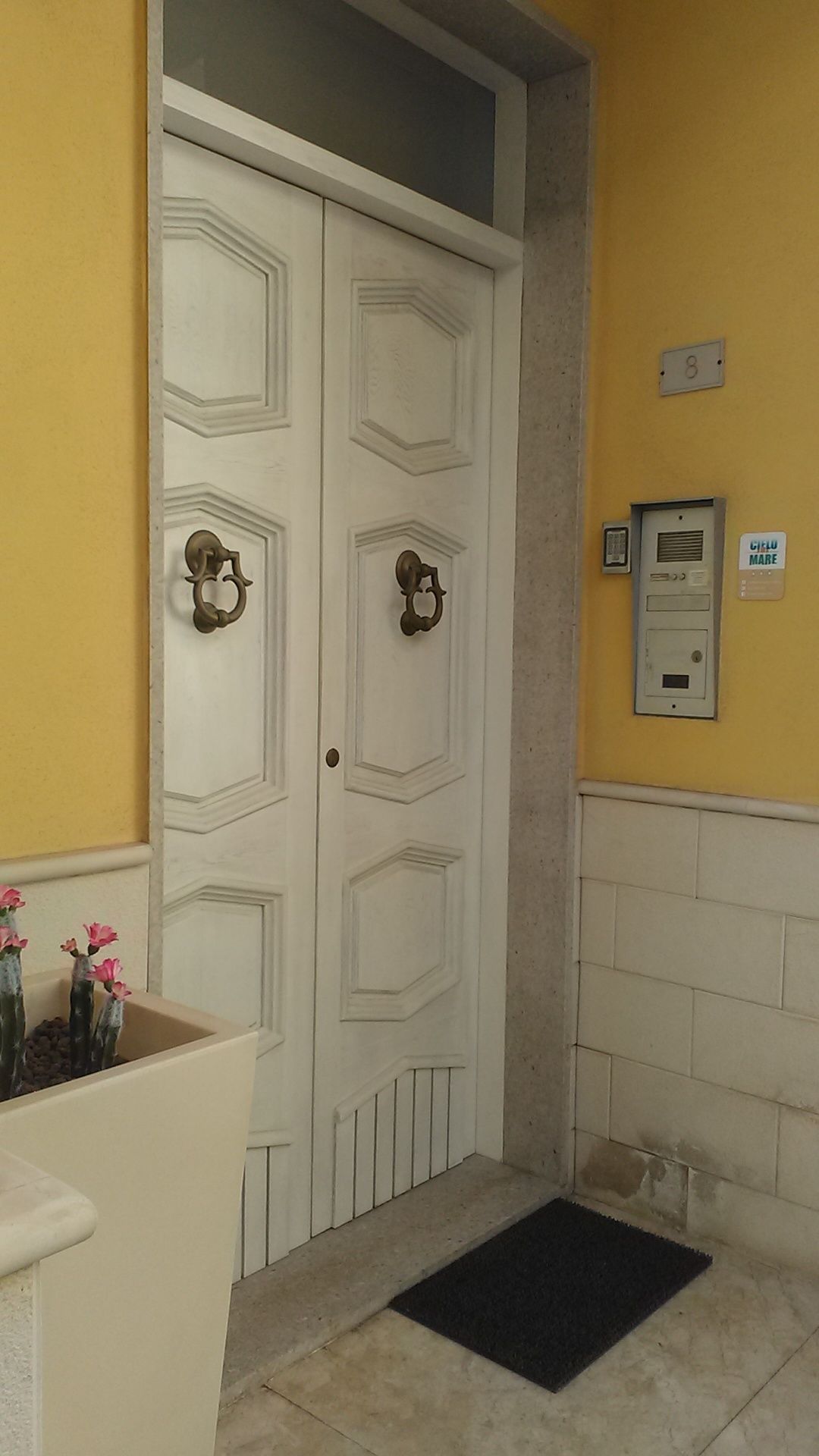 Fassade der Unterkunft