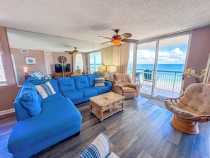 TV - North Shore Villas 801! Coastal Dream Stay – 4BR Oceanfront NMB Escape! (North Myrtle Beach)