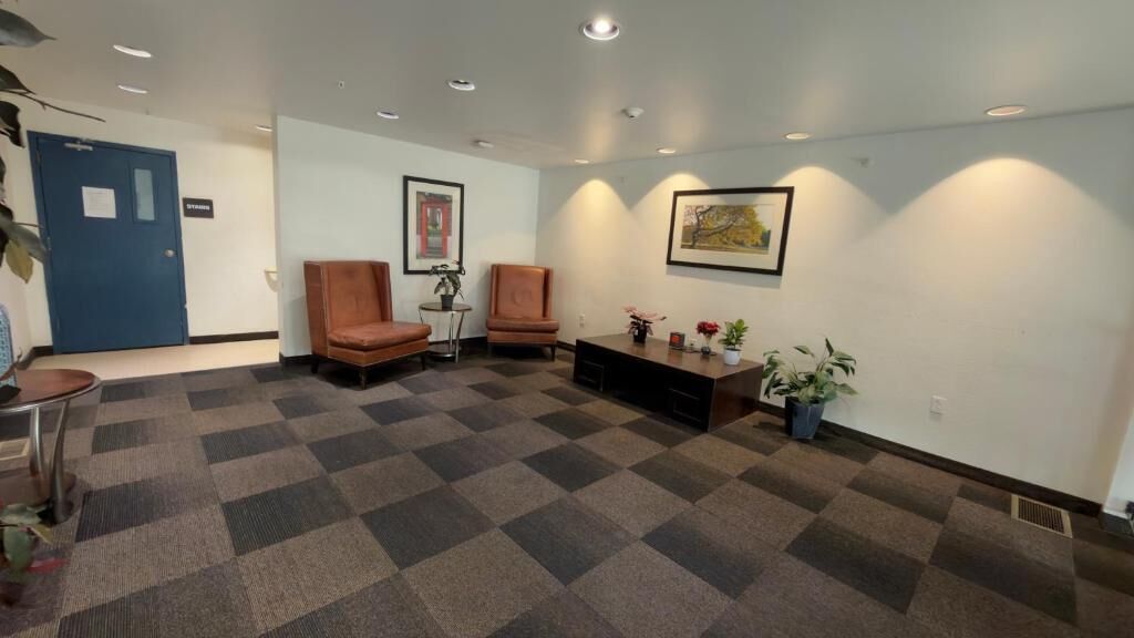 Sala de estar en el lobby