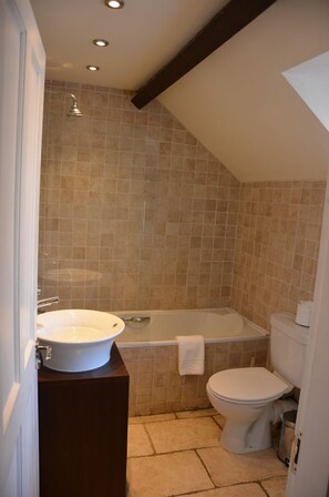 Cottage | Bathroom | Shower, towels - The Coachhouse (Scarborough)
