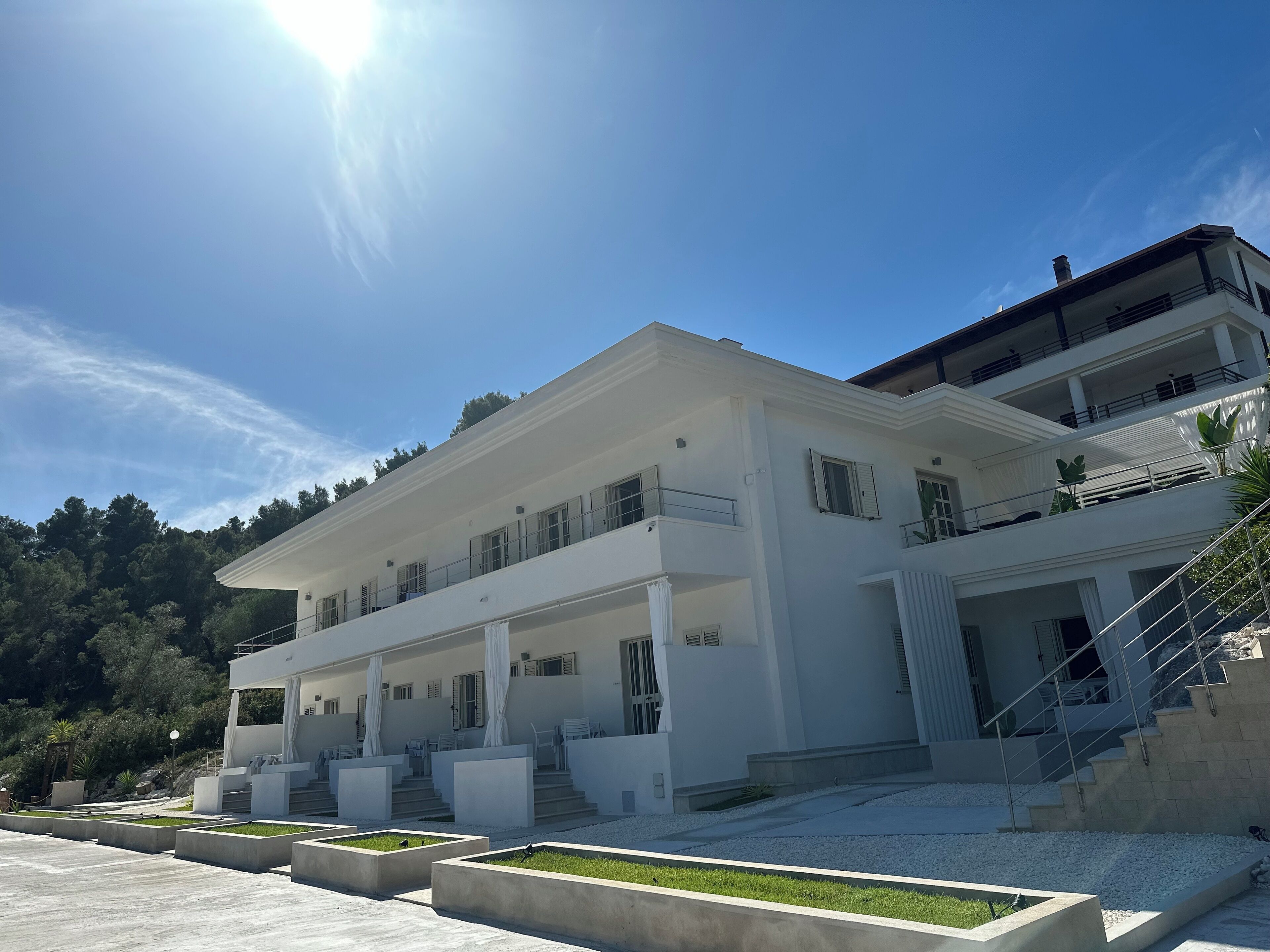 Fachada de la propiedad