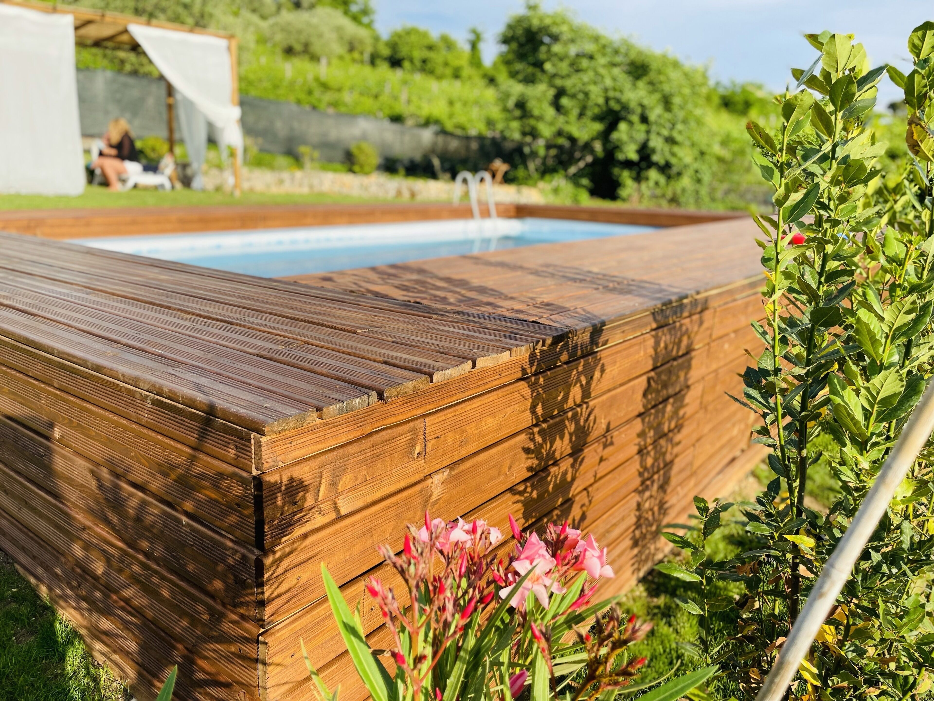 Seasonal outdoor pool