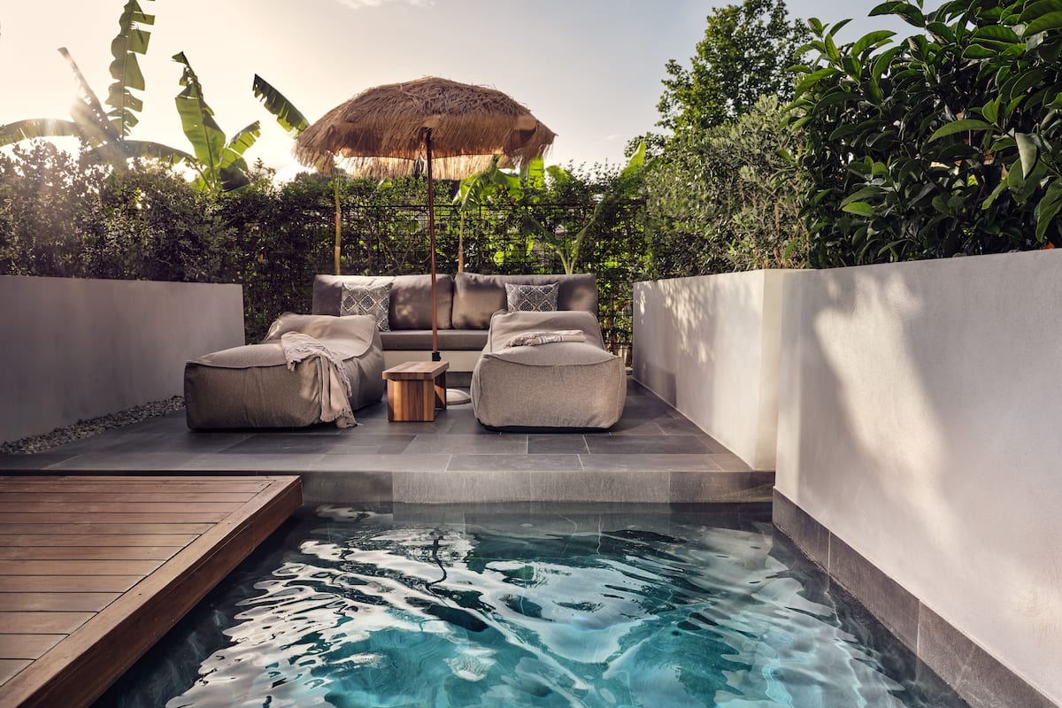 Private Pool Suite | 1 bedroom, premium bedding, Tempur-Pedic beds, minibar