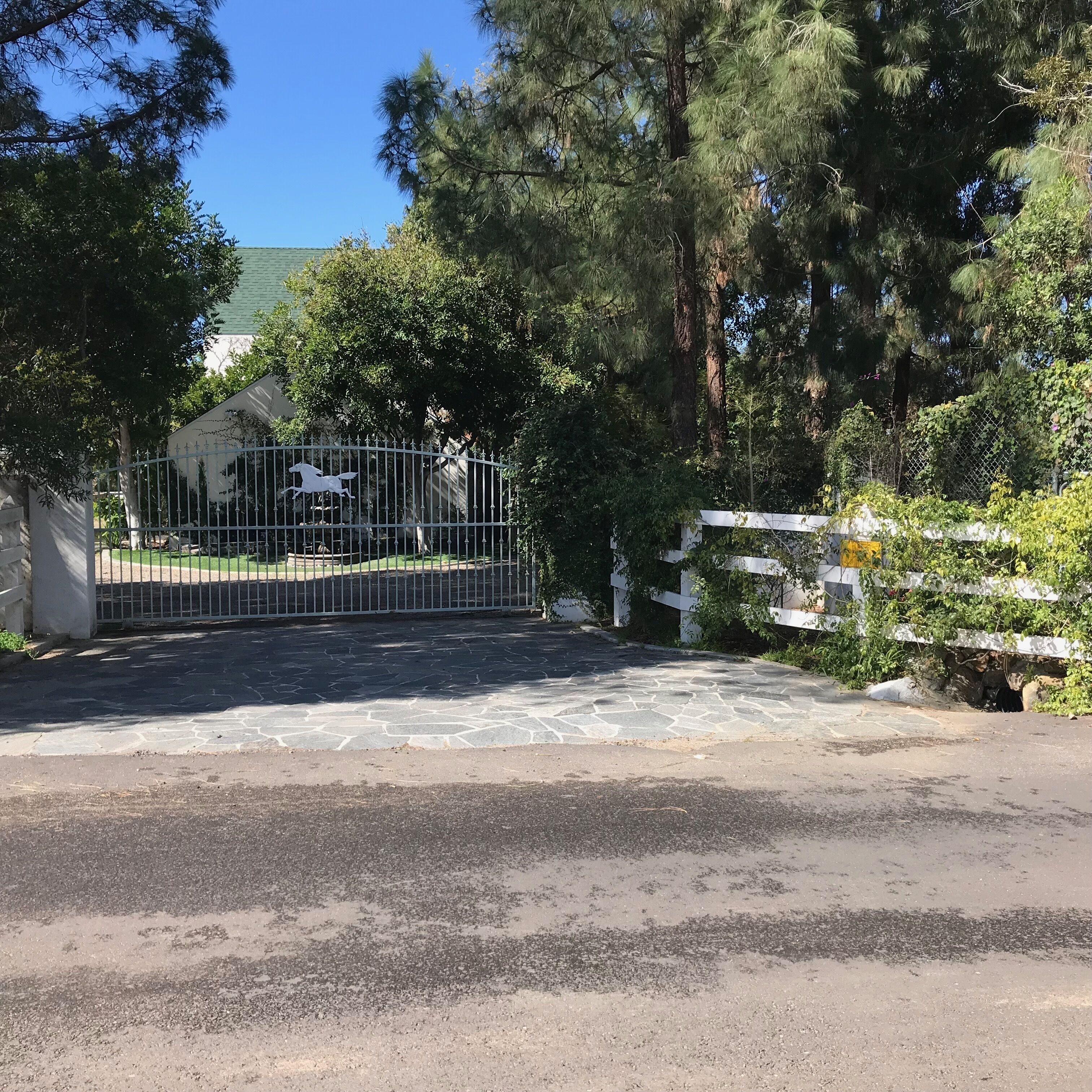 Enceinte de l’hébergement