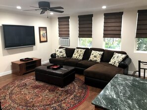 Smart TV, chimenea