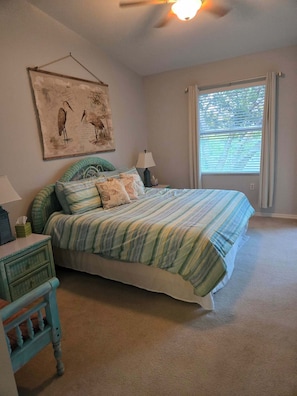 2 bedrooms, desk, iron/ironing board, free WiFi