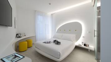 Doppia Deluxe | Minibar, una cassaforte in camera, con stile personalizzato