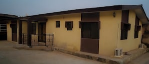 Fassade der Unterkunft