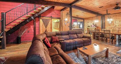 Geräumige Hütte nur wenige Meter vom Highway 85 entfernt und doch abgeschieden mit schöner Aussicht