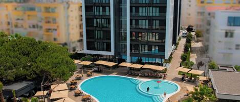 Majoituspaikan julkisivu