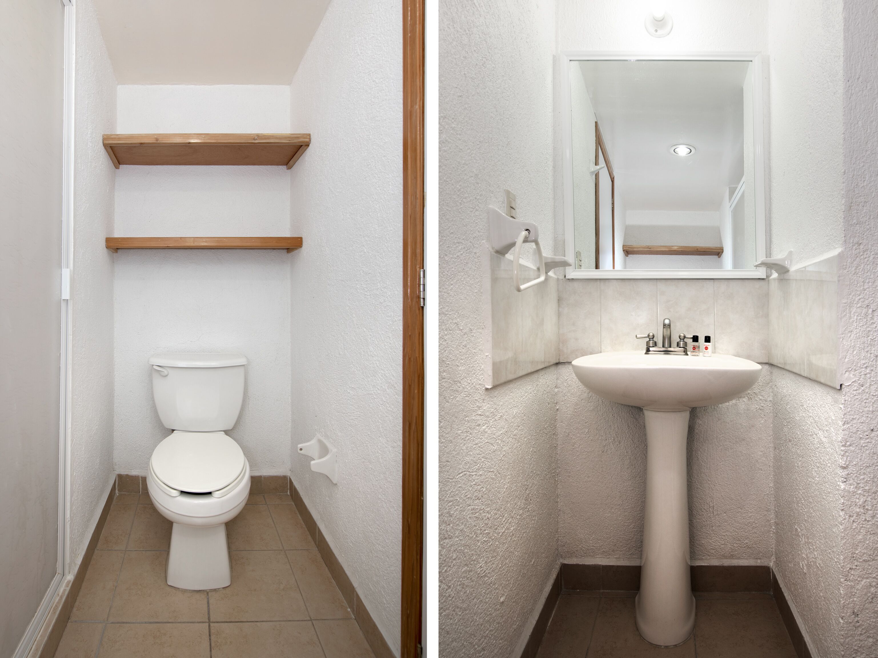 standard quadruple room, 2 double beds | bathroom | towels