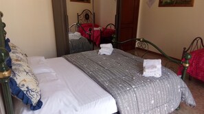 Iron/ironing board, cots/infant beds, free WiFi, bed sheets