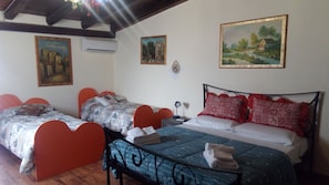Iron/ironing board, cots/infant beds, free WiFi, bed sheets