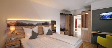 1 habitación, acceso a internet y ropa de cama