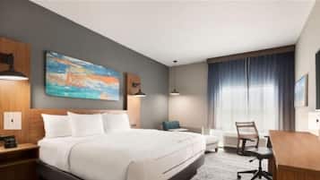 Pillowtop beds, in-room safe, desk, laptop workspace