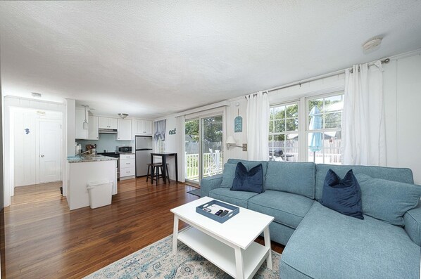 TV, DVD player - Walk To Beaches, Main Street, and Harbor. 1BR Cottage. Quiet Area. Captain Gosnold Village 5B (Hyannis)