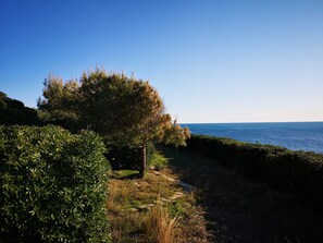 Property grounds - Wonderful seaview w/ direct sea access & jacuzzi (Leuca)