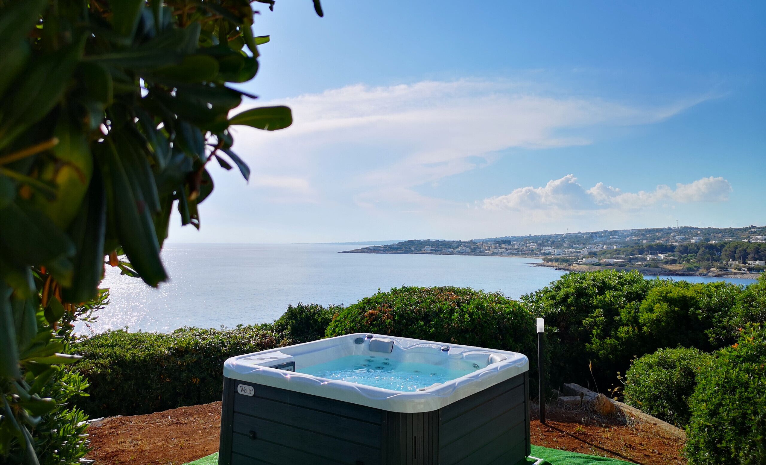 Bain à remous extérieur