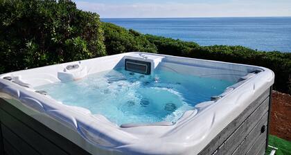 Wonderful seaview w/ direct sea access & jacuzzi