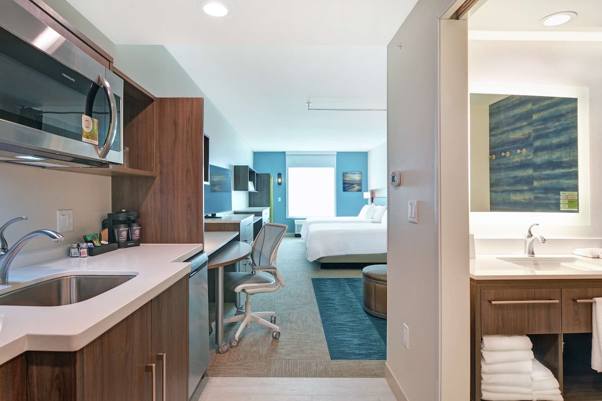 In-room safe, desk, blackout drapes, iron/ironing board