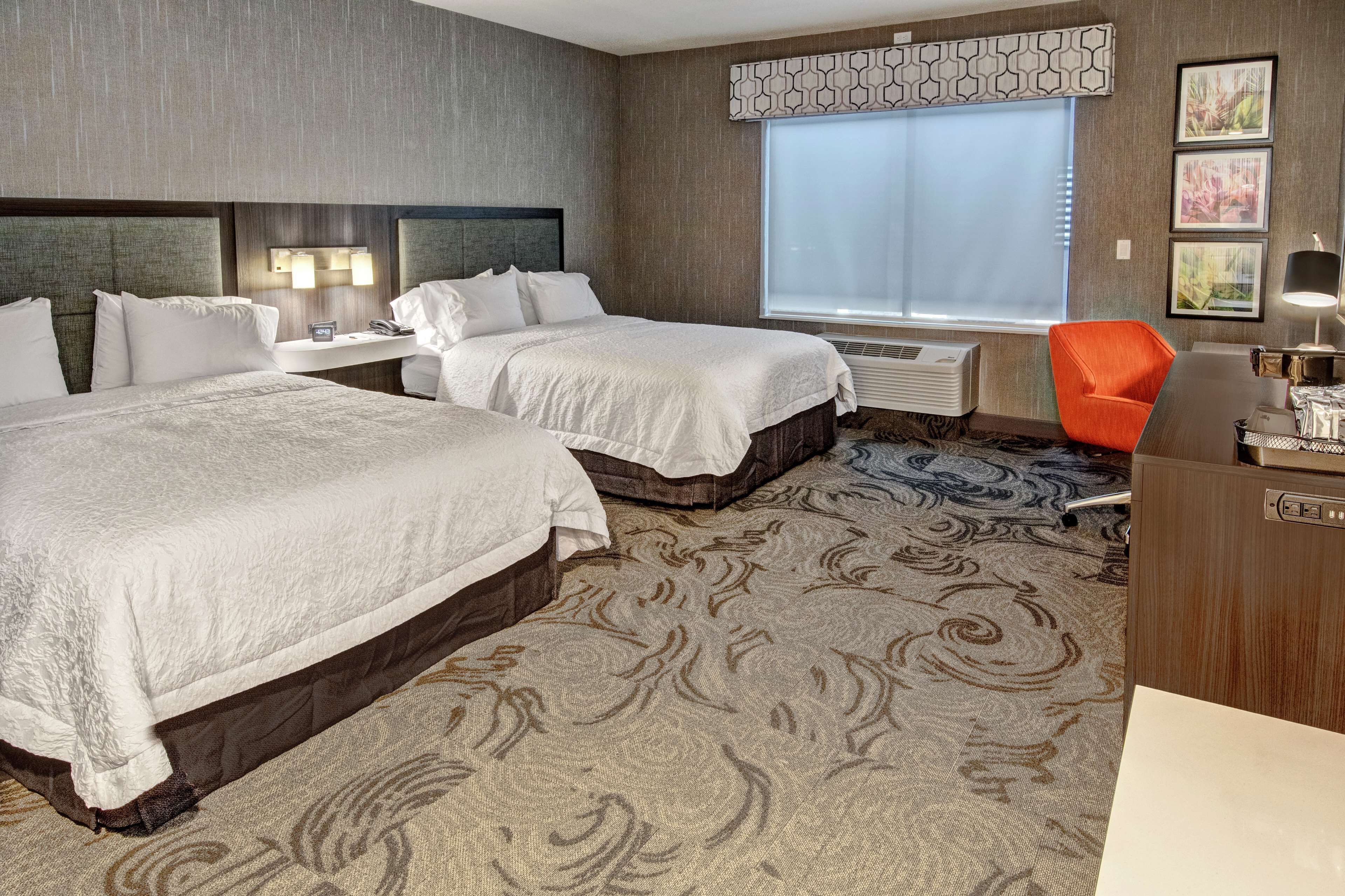 room, 2 queen beds, accessible (roll-in shower, mobility & hearing) | desk, blackout curtains, iron/ironing board, free cots/infant beds