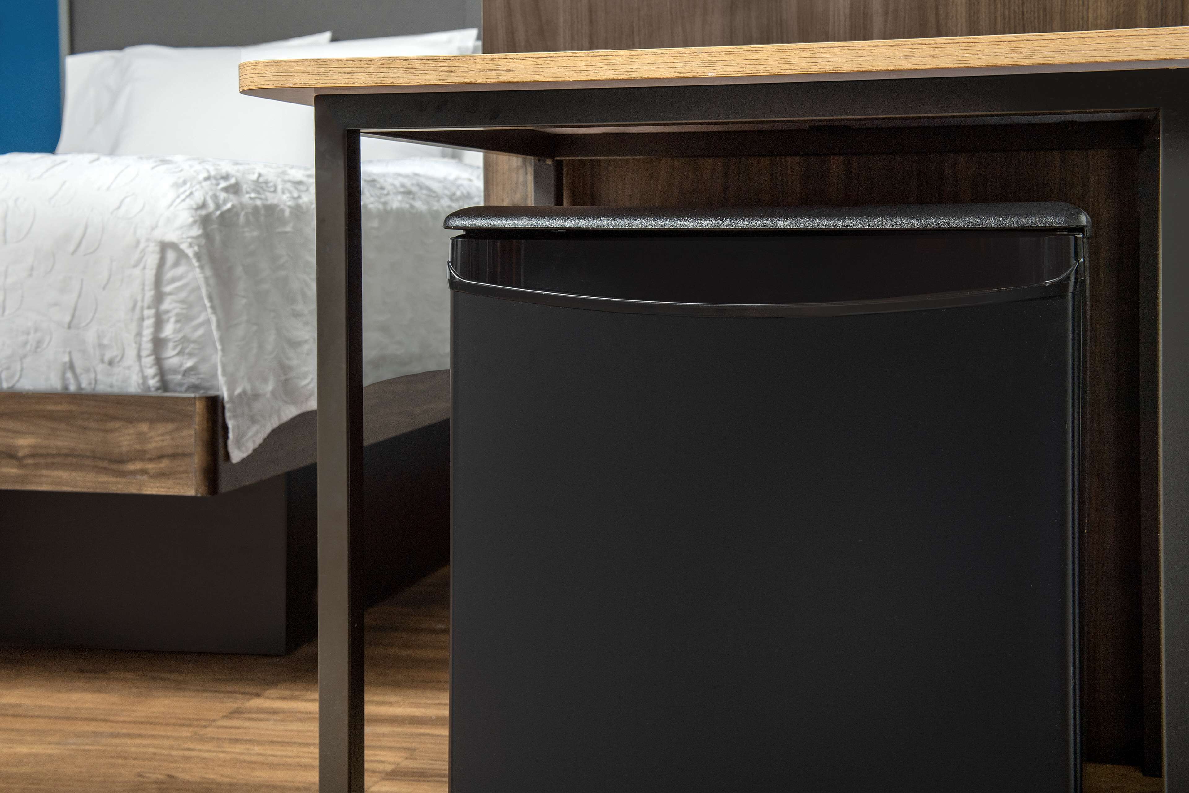 desk, blackout curtains, iron/ironing board, free cots/infant beds