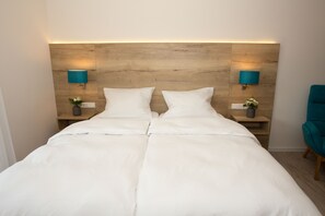 1 bedroom, iron/ironing board, WiFi, bed sheets - @home Boardinghouse Apartment Comfort 02 (Dinklage)
