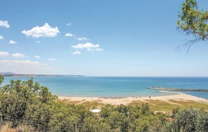 Vlak bij het strand