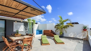Terrace/patio - Unique Penthouse Tulum with Private Rooftop (Tulum)