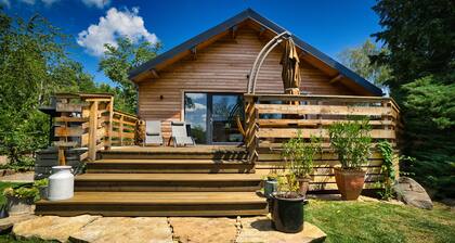 Chalet TOUT CONFORT et CHALEUREUX en lisiĂšre de forĂȘt - PISCINE